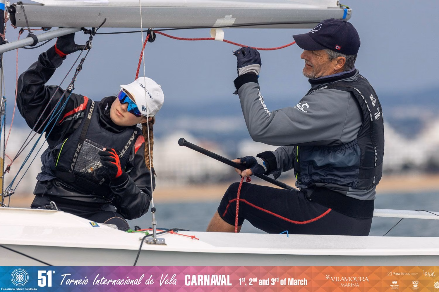 María Correa y Damià Borràs ganan el Torneo de Vela de Vilamoura