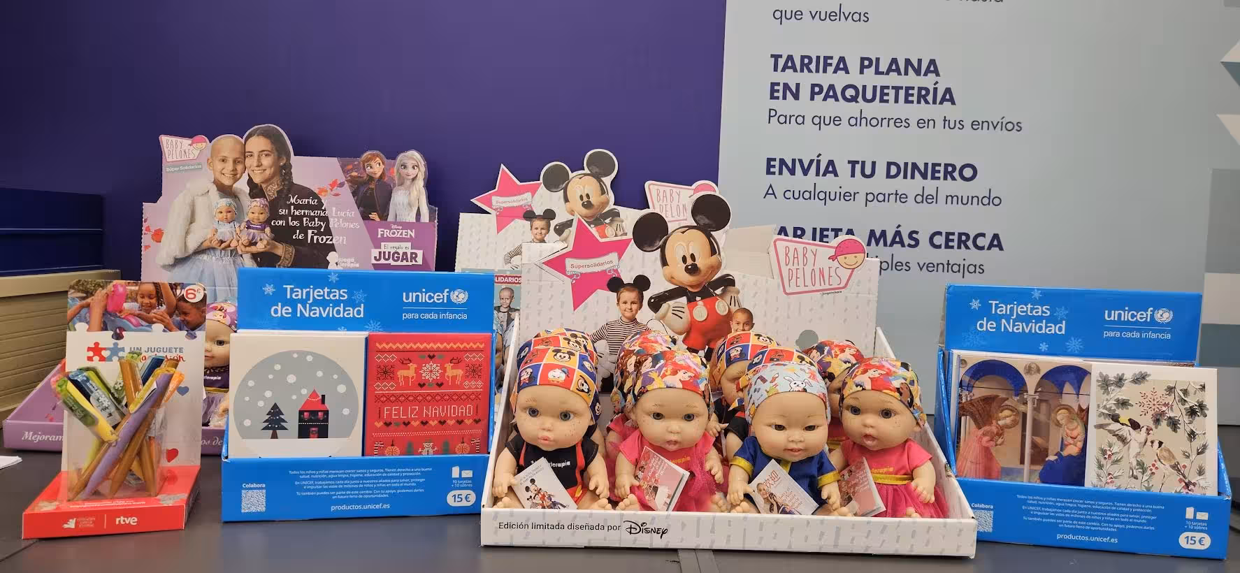 Correos celebra la Navidad en Menorca con una oferta de productos solidarios