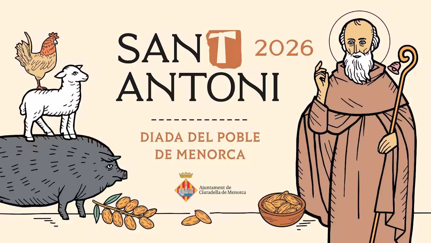 Ciutadella celebrará Sant Antoni 2026 con tres días de actividades culturales y familiares