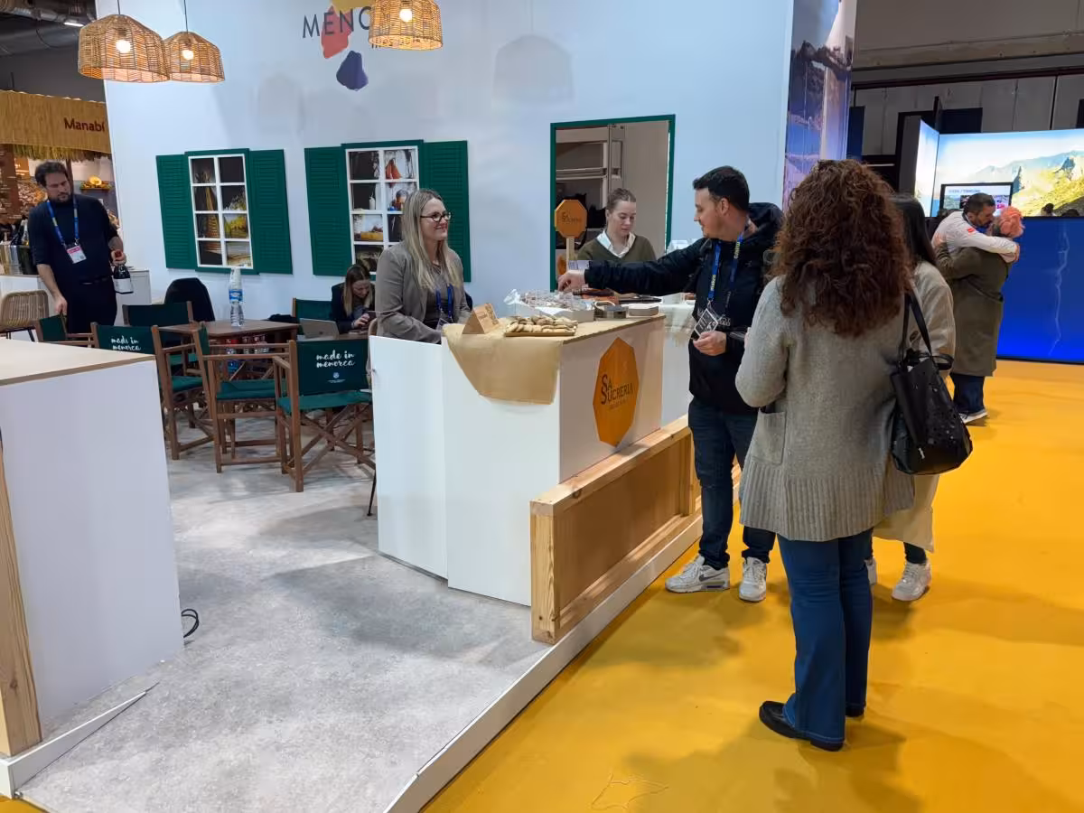 (Fotos) Menorca lleva su gastronomía a Madrid Fusión con un estand propio inspirado en una “caseta de vorera”