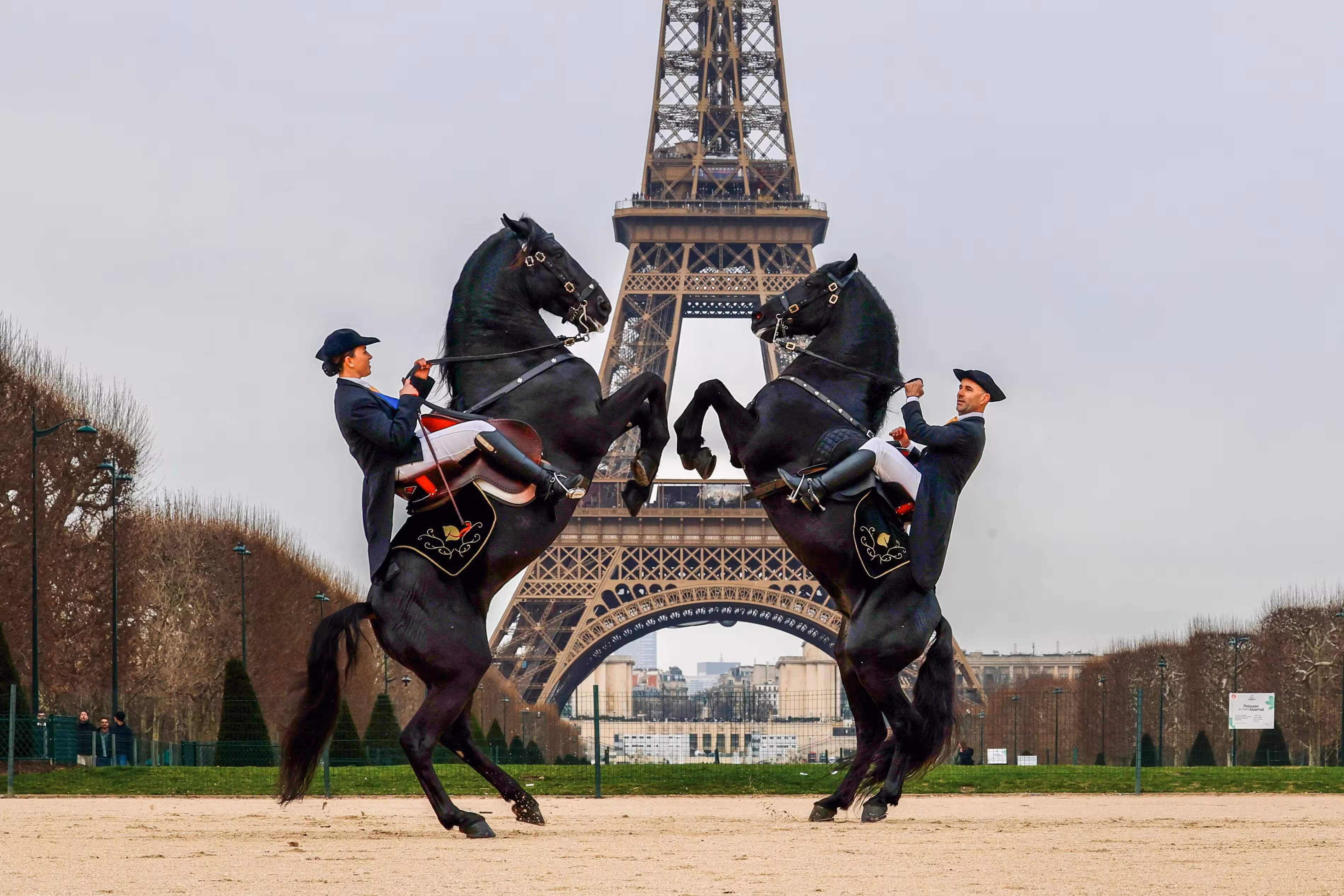 (Fotos) Los caballos de Pura Raza Menorquina se lucen en la Semana de la Alta Costura de París