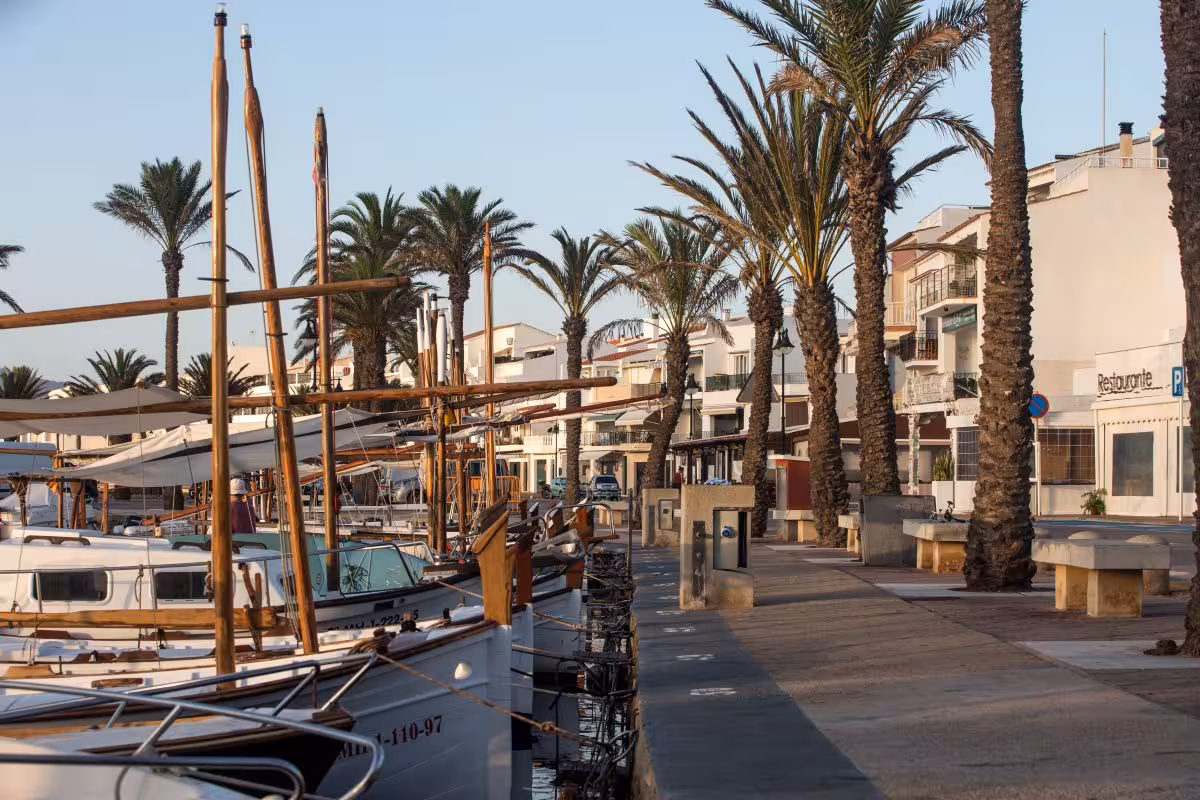 PortsIB asegura la continuidad del servicio de jardinería en los puertos de gestión directa de Menorca