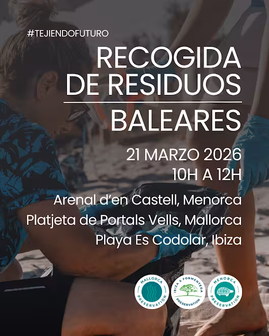Menorca Preservation organiza una recogida de plásticos en Arenal d’en Castell este sábado