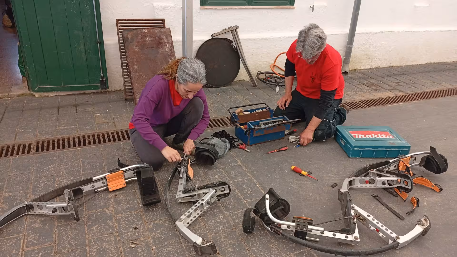 Els Myotragus Dimonis de Ferreries celebran unas jornadas de creación en el Recinte Firal des Mercadal