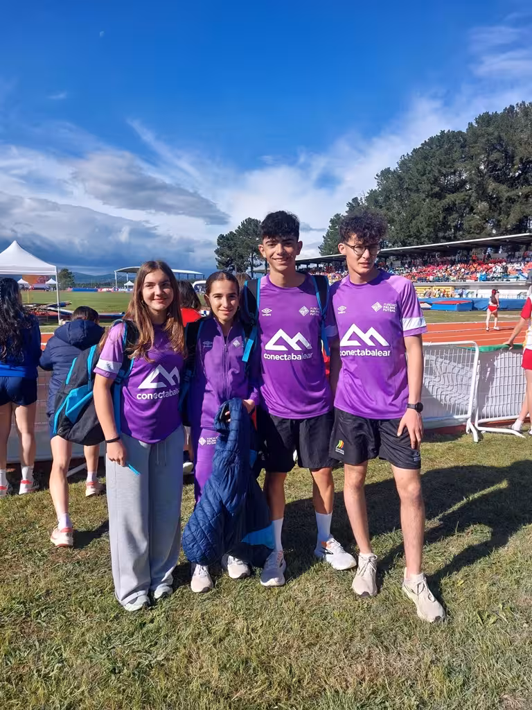 Cuatro atletas menorquines destacan con Baleares en el Campeonato de España sub-16