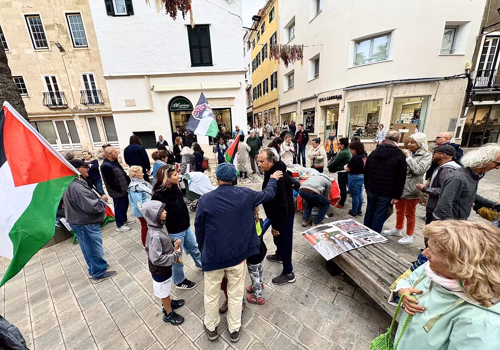 Convocan de urgencia una manifestación en el puerto de Maó por el “asalto” a la Global Sumud Flotilla