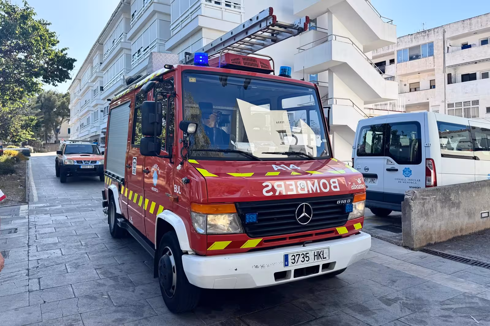 Incendio (sin consecuencias graves) en el geriátrico de Maó