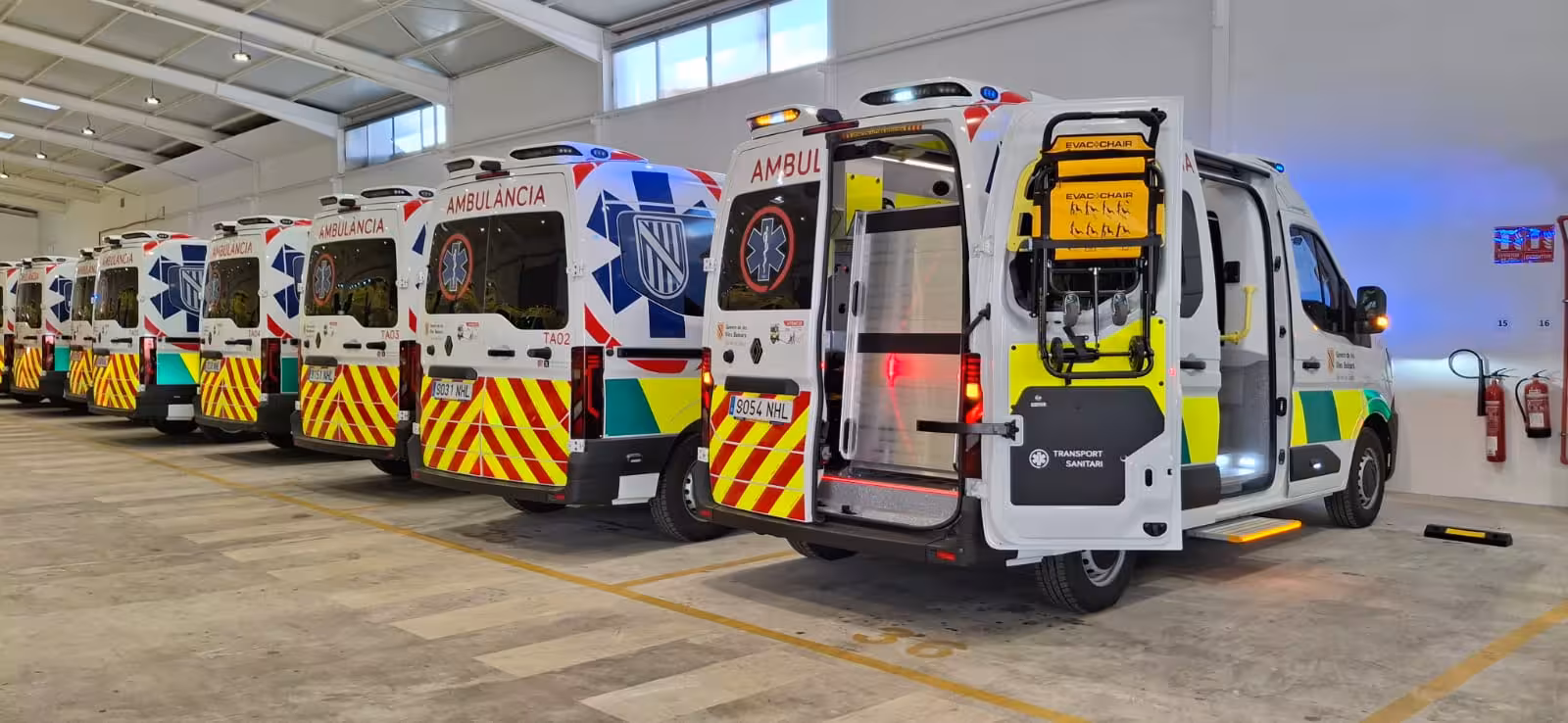 Huelga en el transporte sanitario de Menorca: los trabajadores anuncian paros en junio