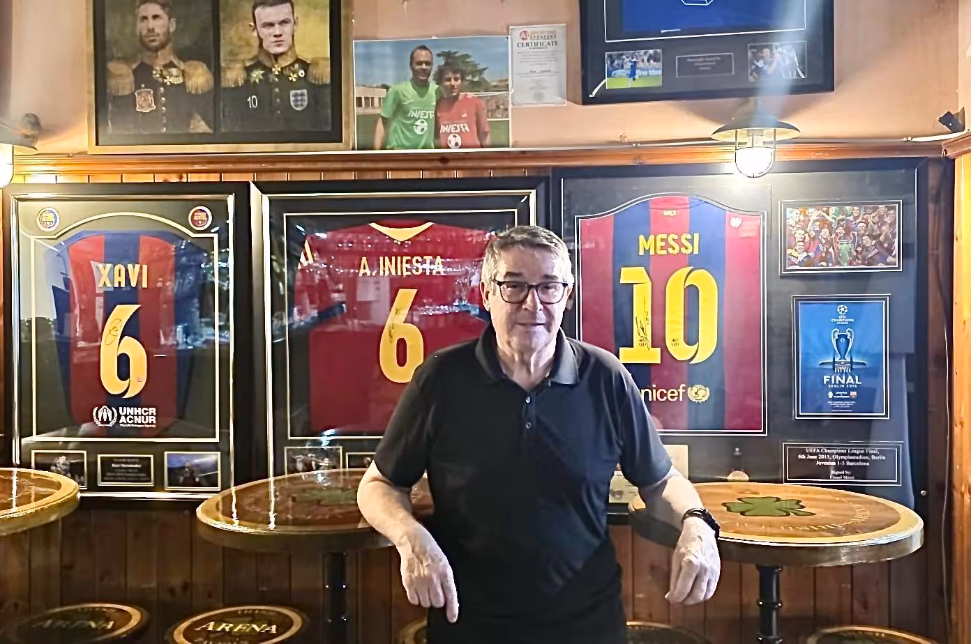 Juan Bravo se suma a Marea Roja y vivirá su séptimo mundial de fútbol siguiendo a España