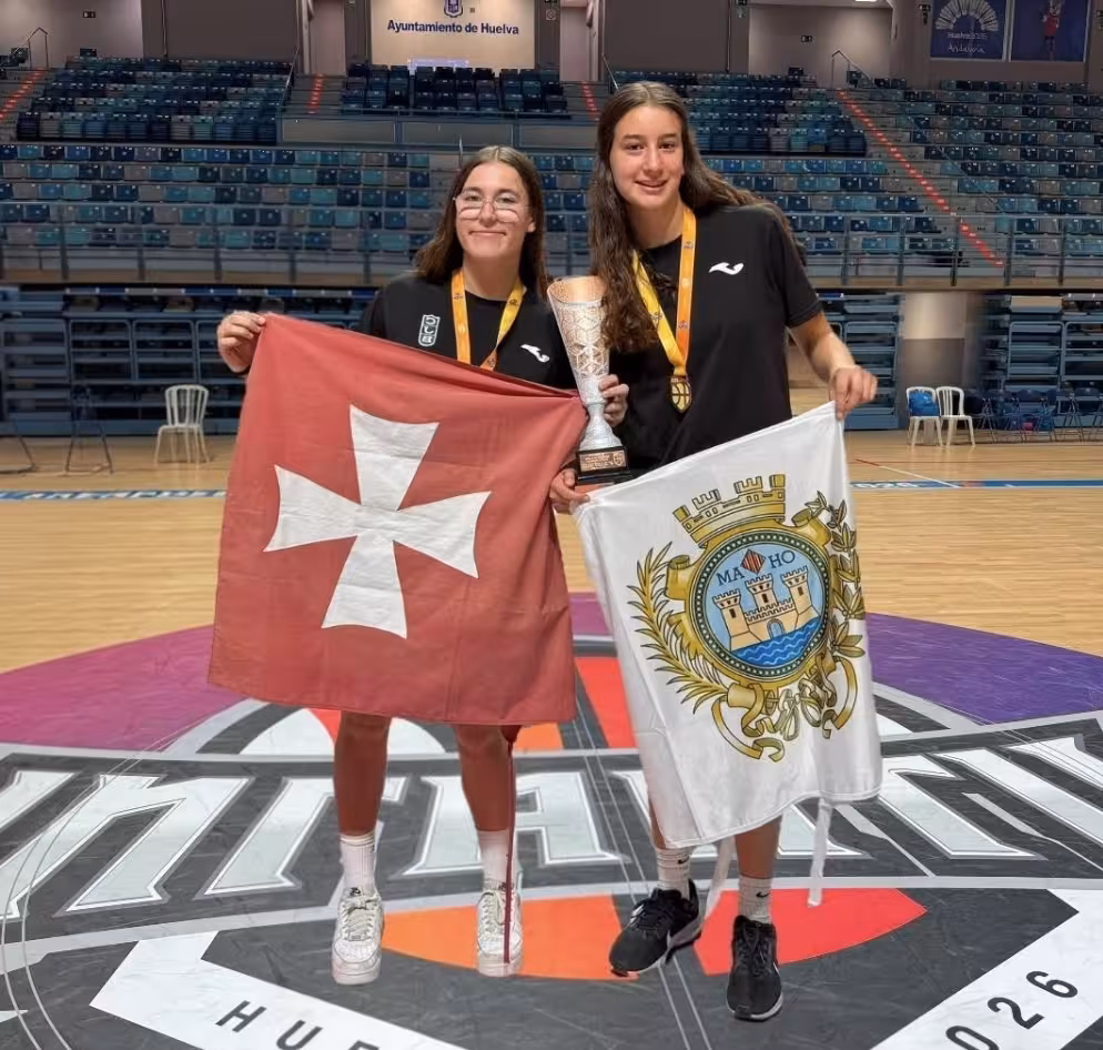Bronce nacional para las menorquinas Mireia Ramírez y Carla Cardona con el Joventut de Badalona