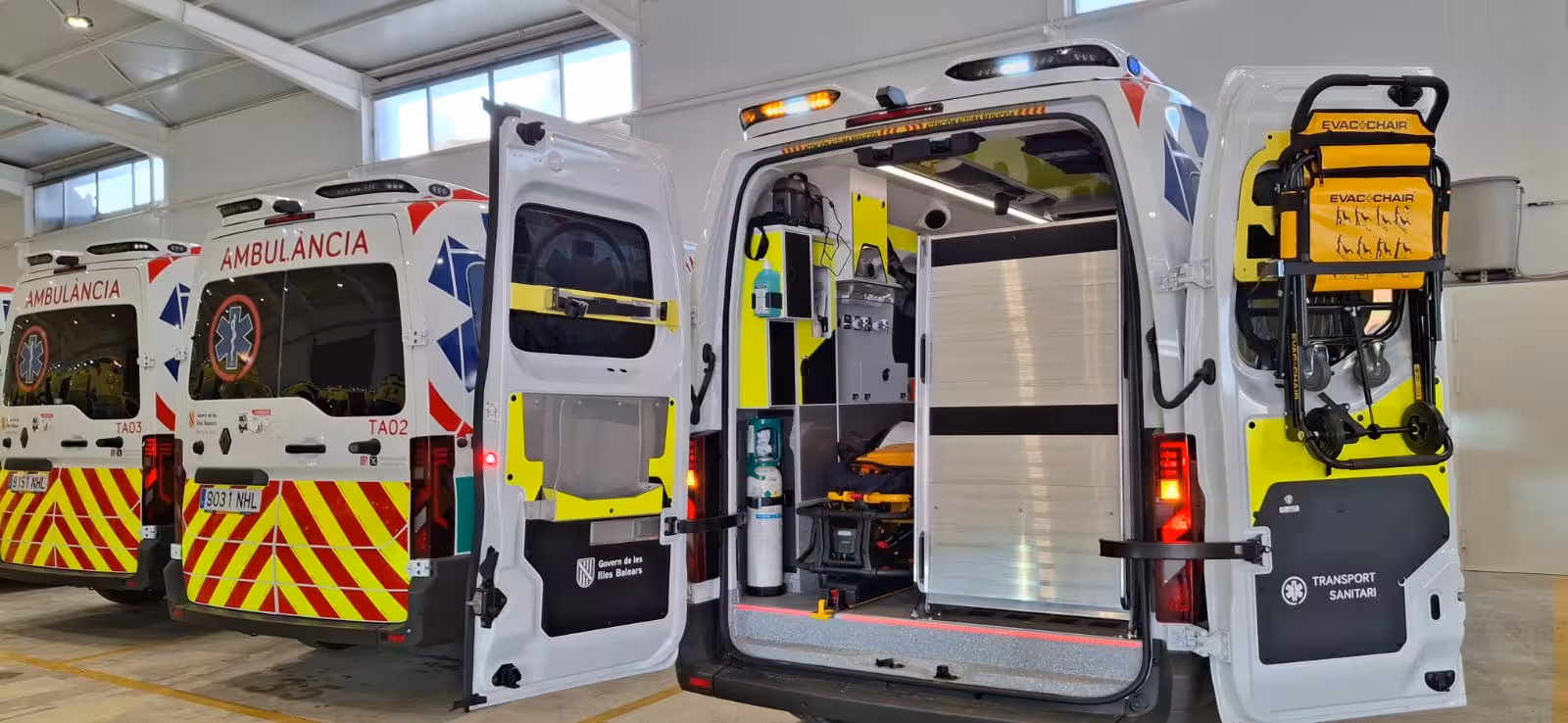 Los trabajadores de las ambulancias del IB Salut mantienen los paros tras fracasar la mediación