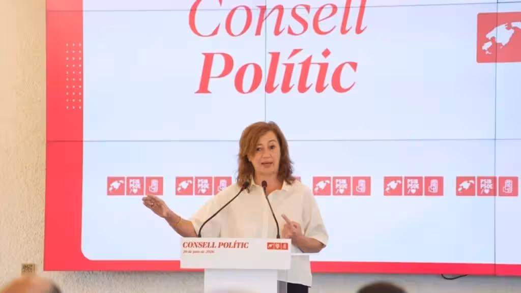 Francina Armengol renuncia a ser candidata al Govern balear y optará por liderar la lista al Congreso