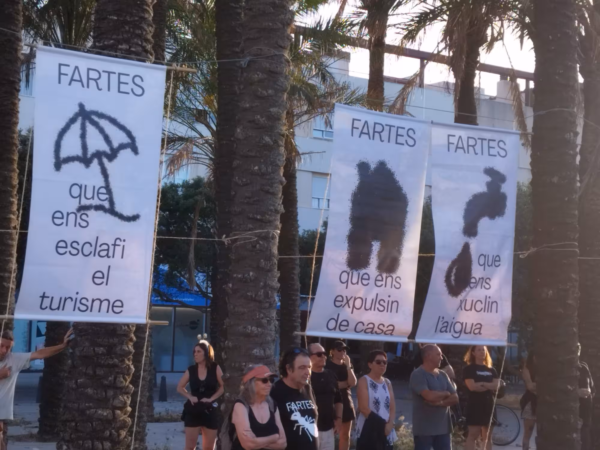 El GOB acusa a Viturme de intentar «estigmatizar» las protestas contra la saturación turística