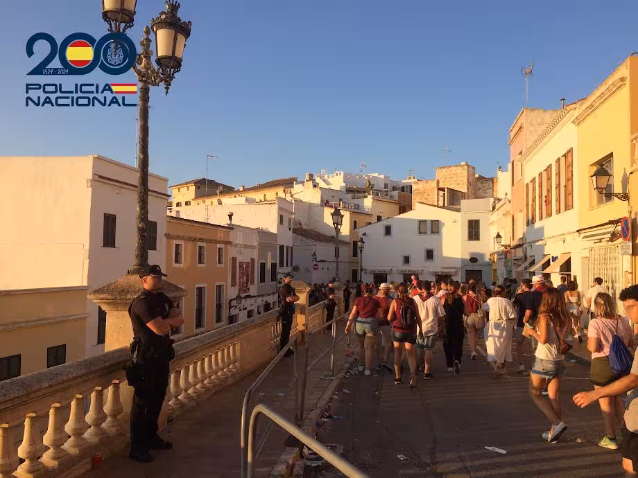 Sant Joan se salda con nueve detenidos, varias peleas y ningún delito sexual denunciado