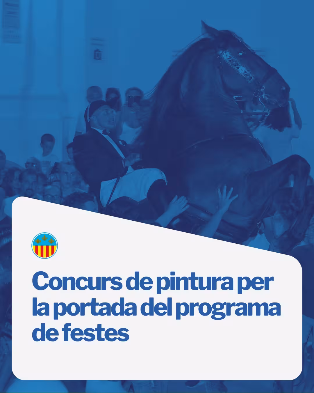 Sant Lluís convoca un concurso con 1.000 euros de premio para elegir la portada del programa de fiestas
