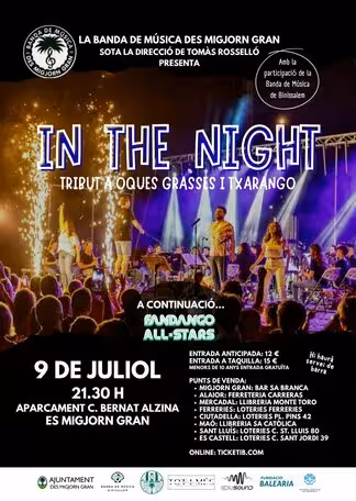 "In the night": Las bandas de Es Migjorn Gran y Binissalem se unen en un gran tributo a Txarango y Oques Grasses