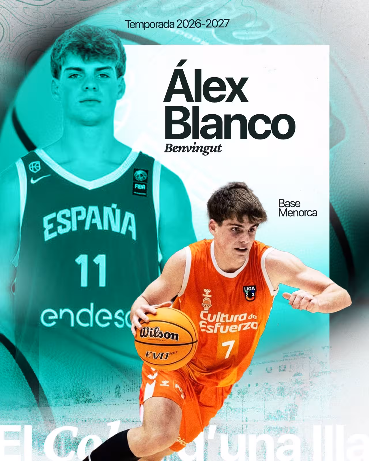 El menorquín Álex blanco cierra su fichaje por el Palmer Basket