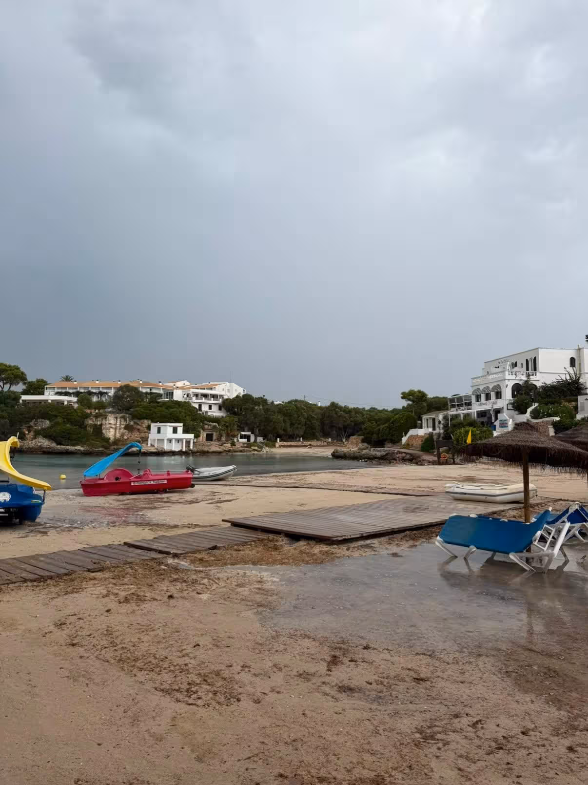 Una 'rissaga' de casi metro y medio de oscilación sacude el puerto de Ciutadella