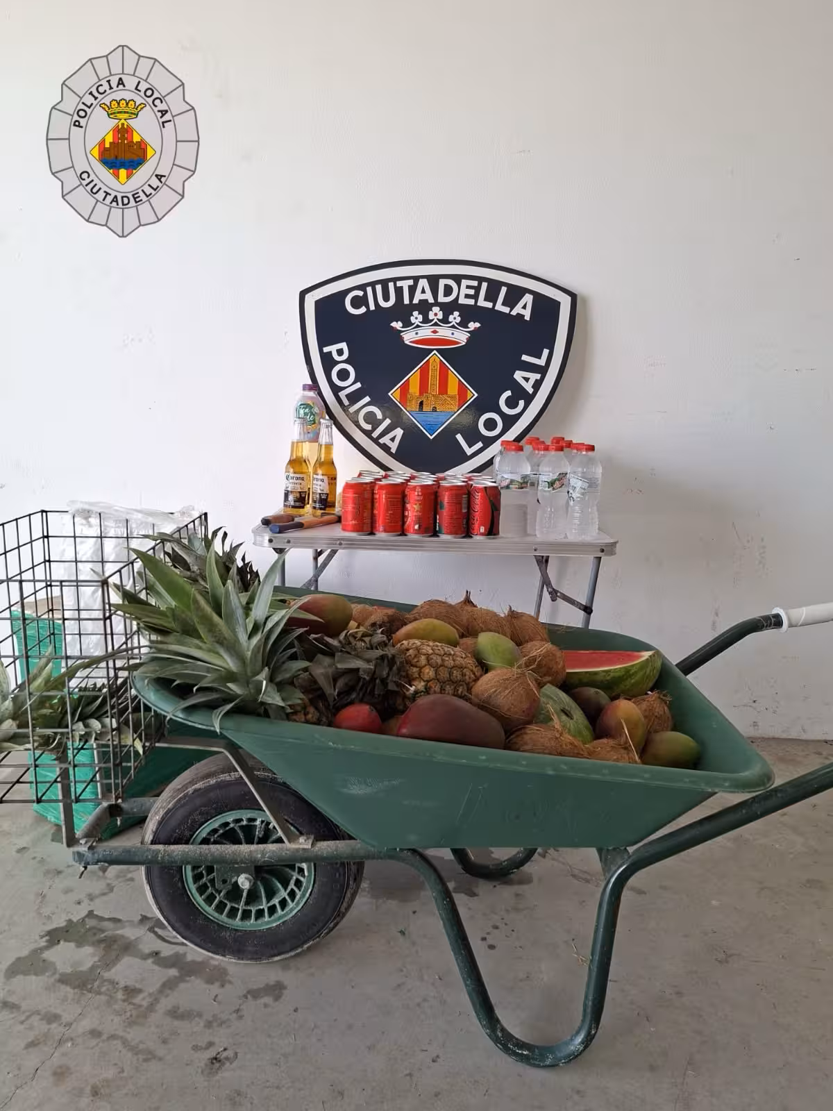 La Policía Local de Ciutadella ha levantado ocho actas por venta ambulante ilegal en playas este verano