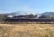 Un incendio quema parte del parque fotovoltaico de Llinaritx
