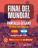 La final del Mundial también se podrá ver en Sant Lluís: el Ayuntamiento instalará una pantalla gigante