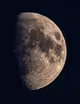 (La foto) Una impresionante Luna creciente se muestra al detalle sobre Menorca