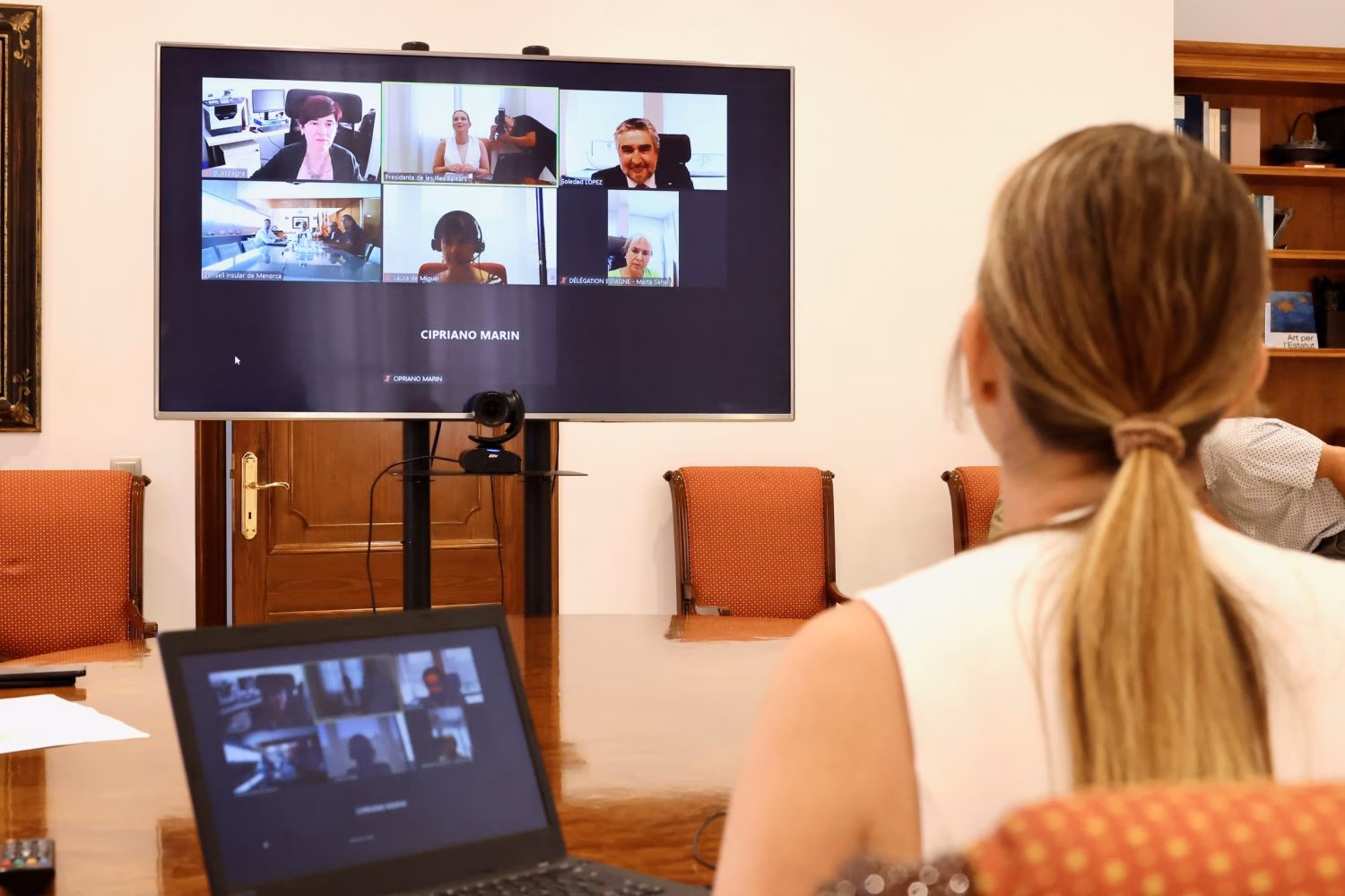 Prohens reitera su apoyo a la candidatura de Menorca Talaiòtica