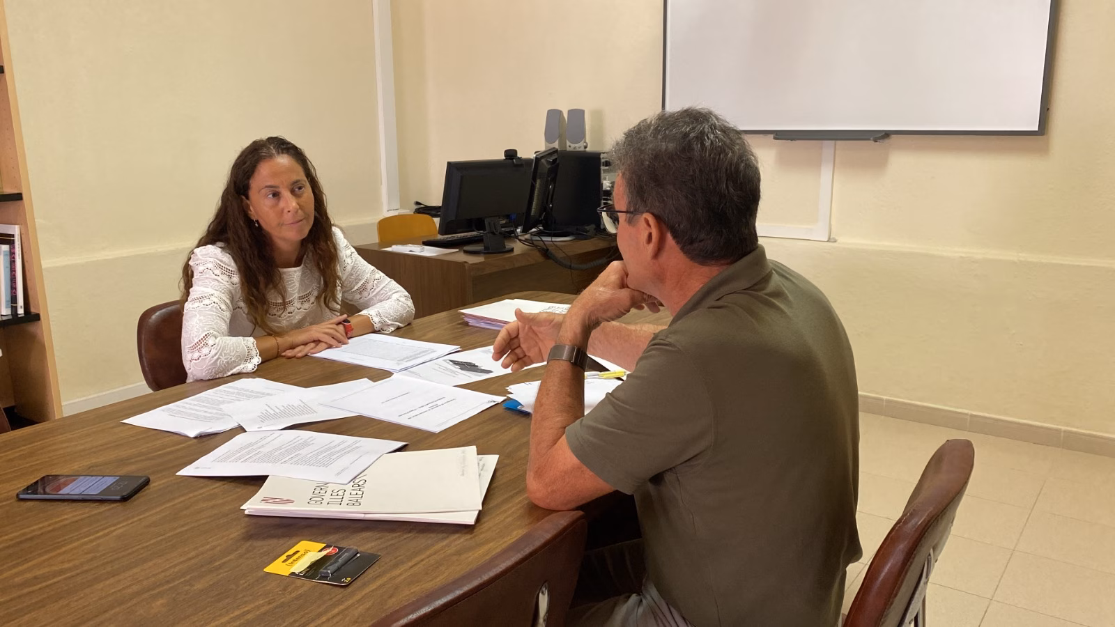 Alexandra Marqués toma el relevo a Joan Marquès como delegada de Educació en Menorca