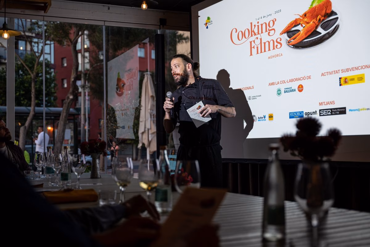 (Fotos) Exitosa inauguración del festival Cooking Films Menorca