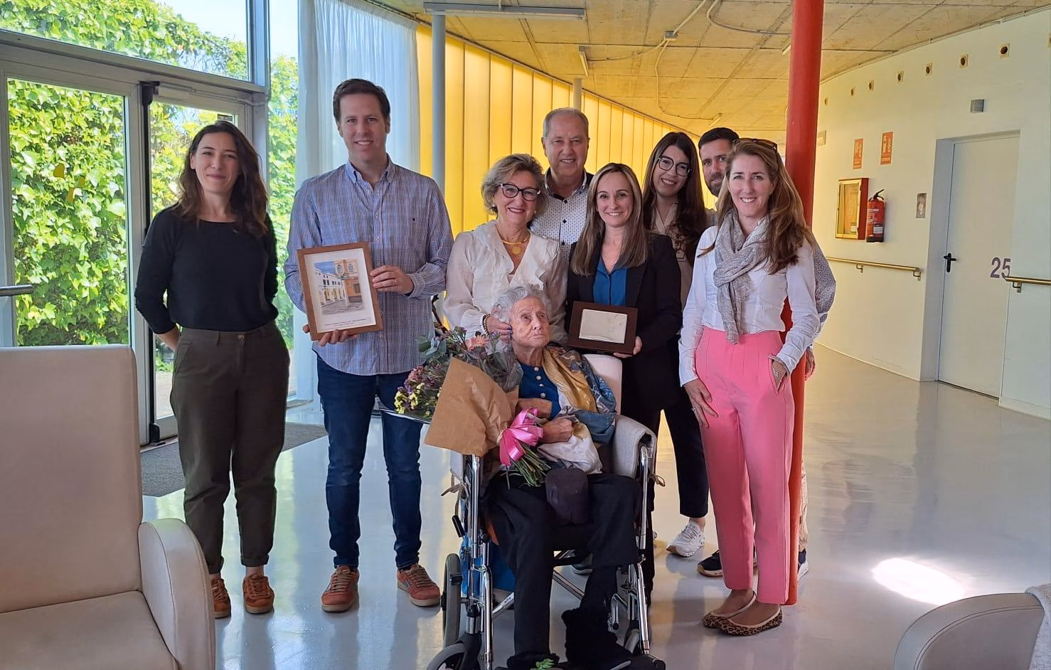 (La foto) La ciutadellenca Tònia Bosch cumple 100 años