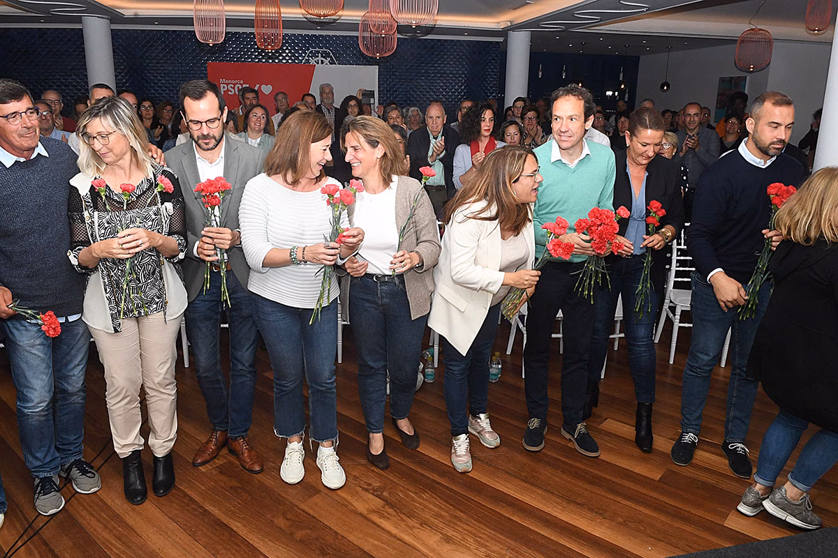 Susana Mora avisa que, con el PP, está en peligro el crecimiento sostenible de Menorca