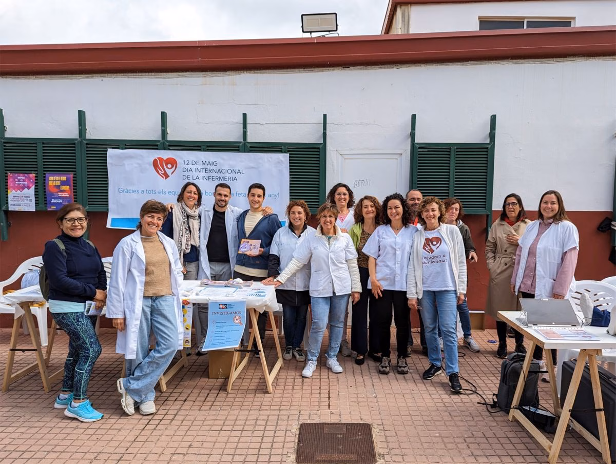 'Os ayudamos a cuidar la salud', el Día Internacional de la Enfermera se celebra en Ciutadella