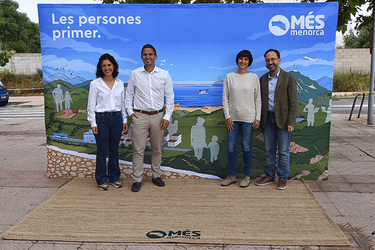 Més per Menorca arranca la campaña electoral en Maó
