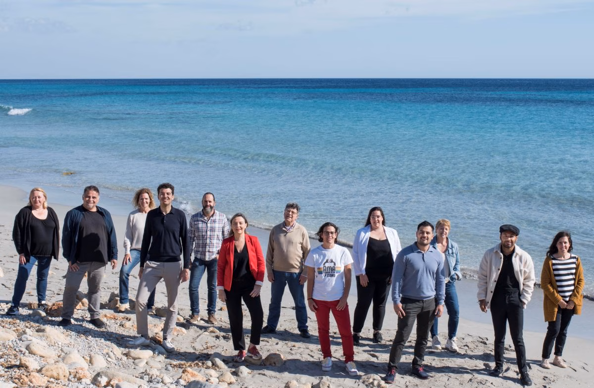 Pilar Pons presenta la lista electoral del PSOE en Es Migjorn