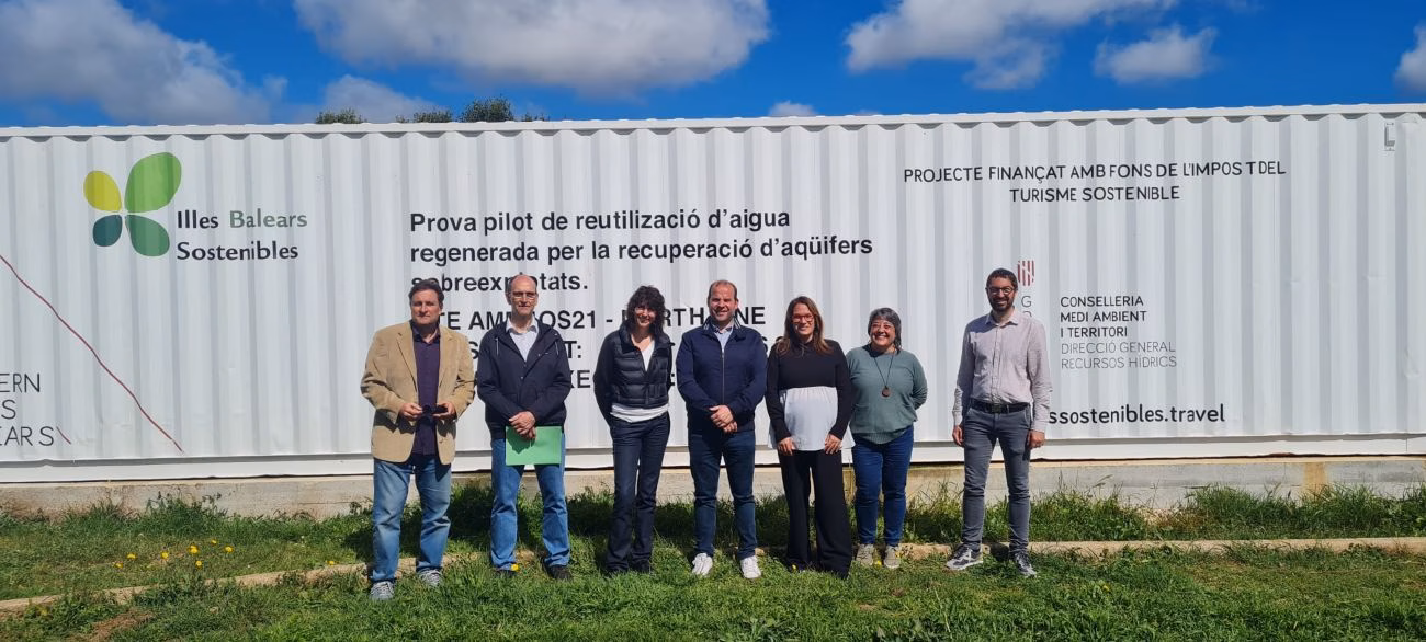 Resultados 'esperanzadores' en el proyecto piloto de recuperación de acuíferos en Sant Lluís