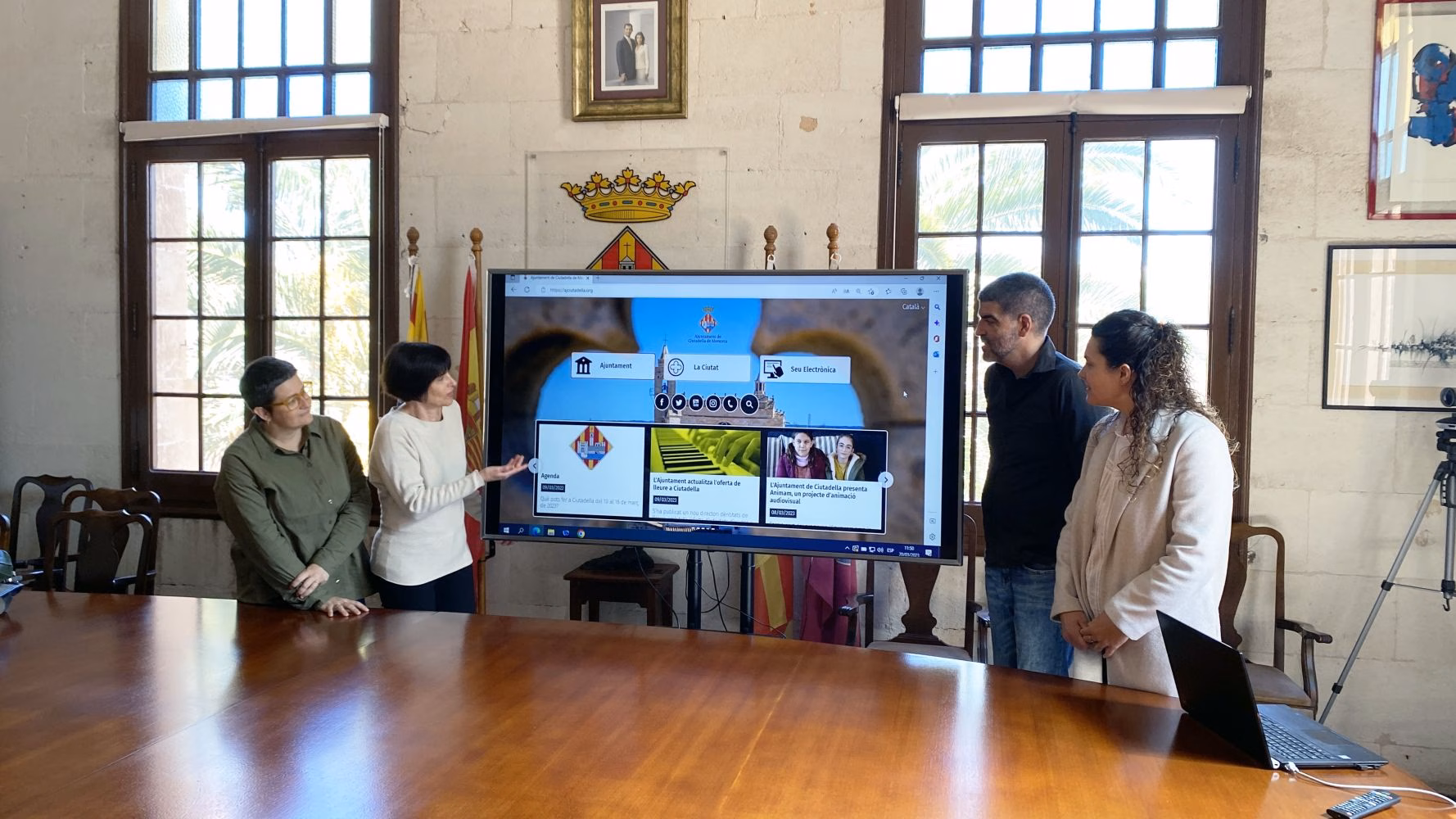 Ciutadella estrena web municipal