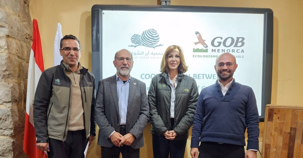 Líbano se interesa por el programa de Custodia Agraria del GOB Menorca