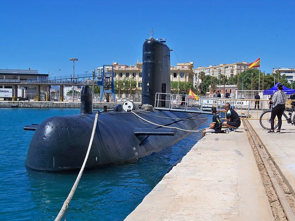 El Submarino S-74 “Tramontana” de la Armada hará escala en el puerto de Maó