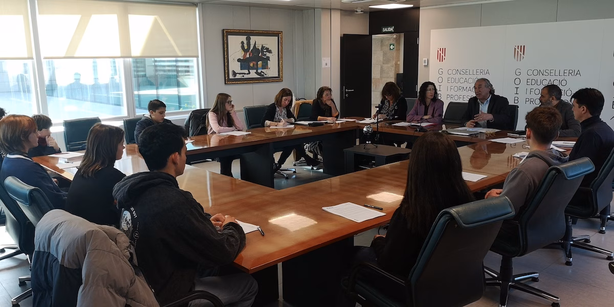 Dos alumnos de Menorca, en la Mesa del Alumnado