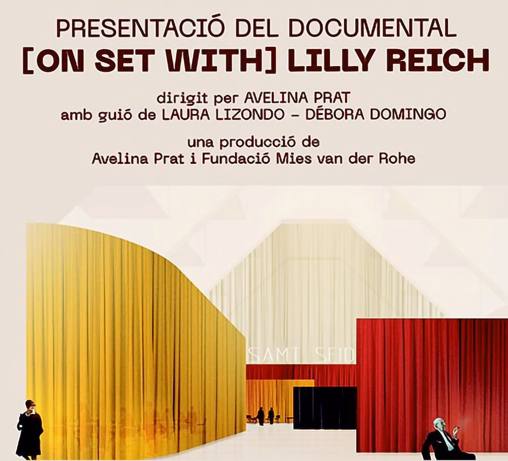 Ca n'Oliver proyecta un documental sobre a obra de la arquitecta Lilly Reich