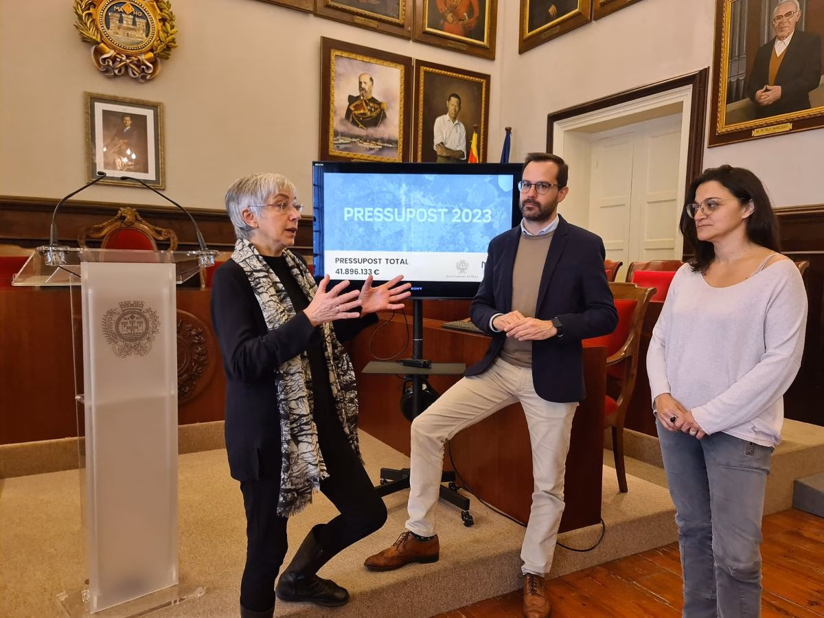 Maó presenta un presupuesto de más de 41 millones de euros sin subir impuestos