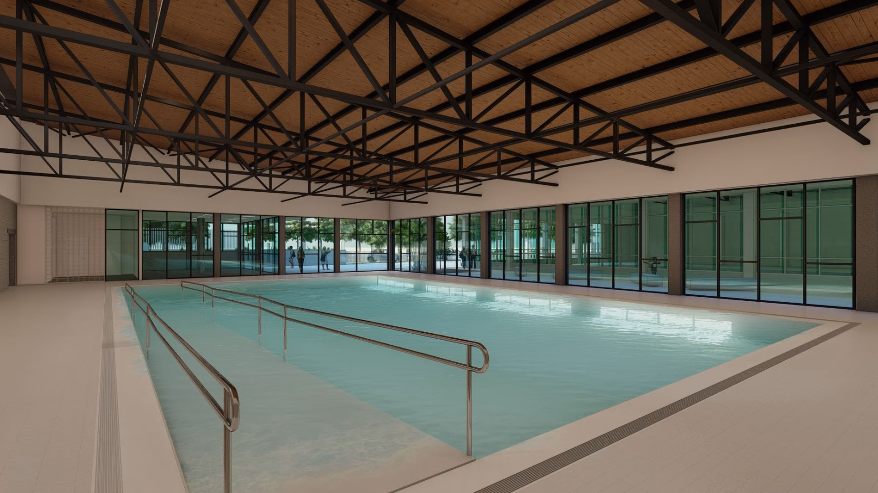 Maó construirá una nueva piscina cubierta y climatizada en el polideportivo