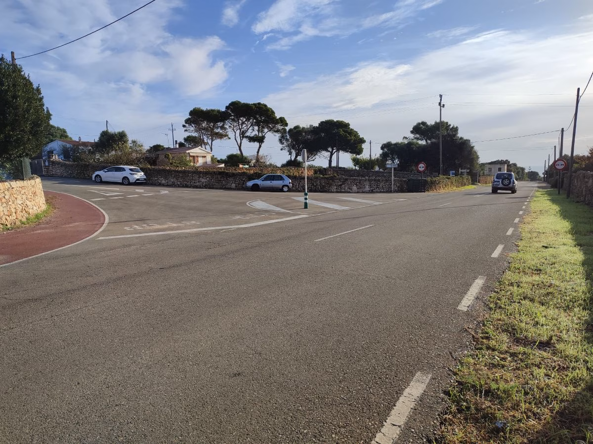 Nuevo carril bici en Sant Lluís