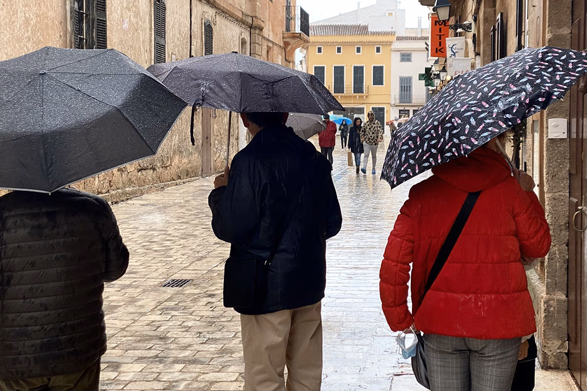 Vuelve la lluvia a Menorca