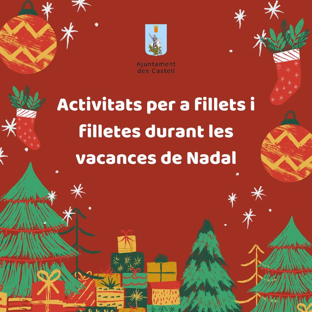 Es Castell tendrá un espacio lúdico para los más pequeños en Navidad