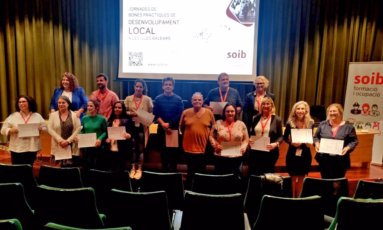 Es Castell reconocida por el SOIB por las buenas prácticas en desarrollo local