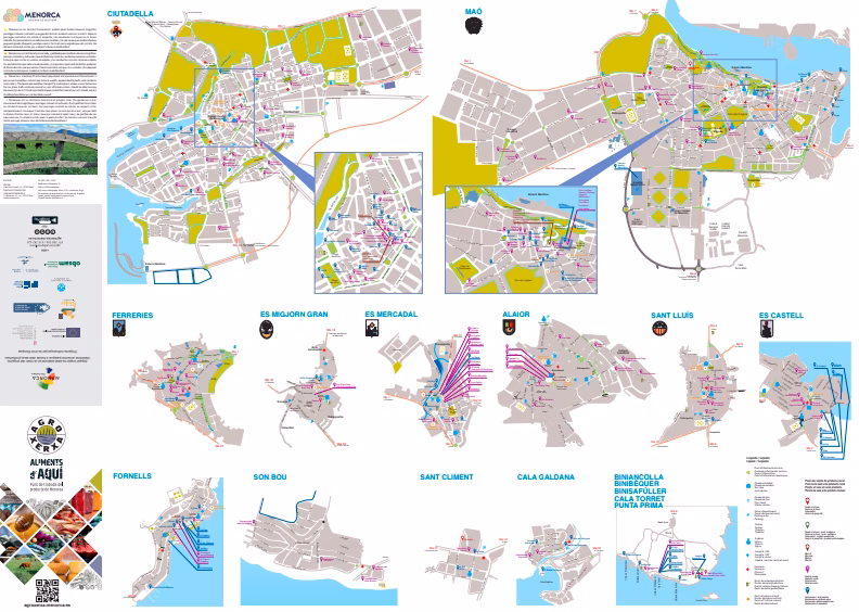La Fundación Foment del Turisme y Agroxerxa elaboran un nuevo mapa de producto local
