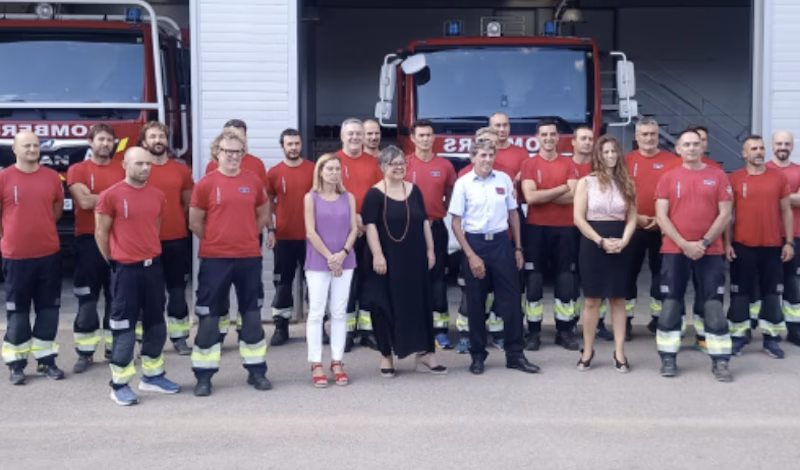 Mejora la formación del cuerpo de Bomberos de Menorca
