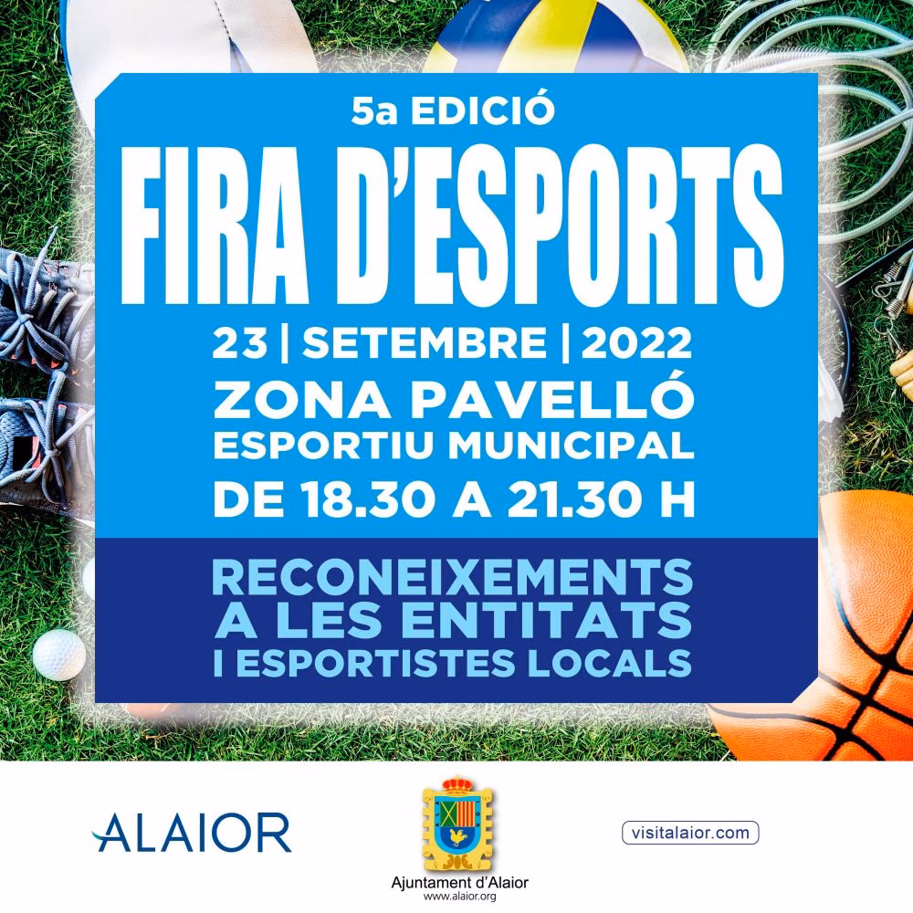 Alaior celebra esta tarde la 5ª Fira de l'Esport