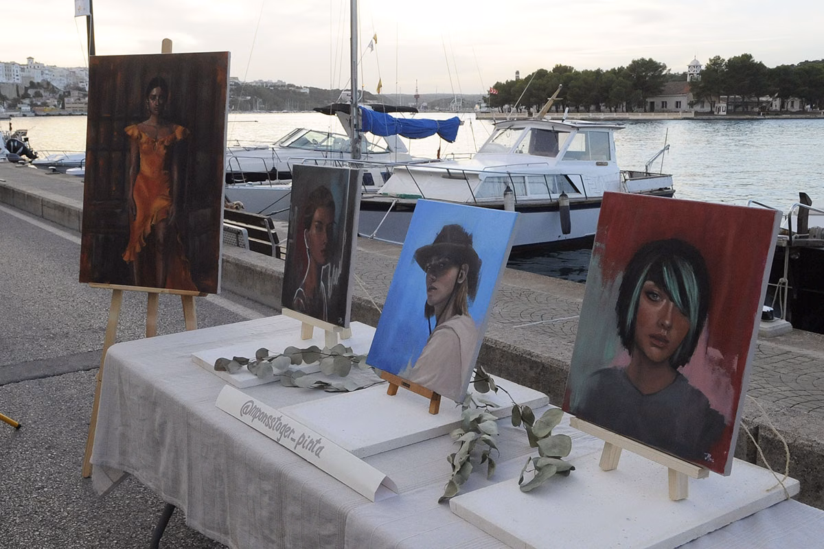 (Fotos) Baixamar se llena de arte